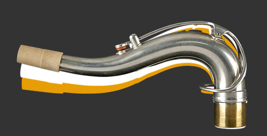 Tenor neck detail, collo tenore double extreme