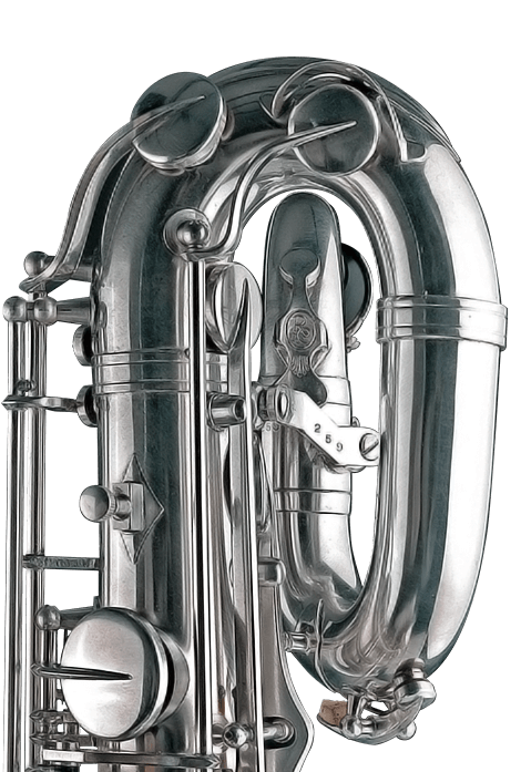 Baritone detail, top 2009 AG